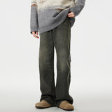 Men's American Retro Washed Jeans Men