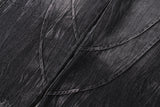 American Retro Distressed Washed Loose Jeans