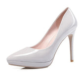 Stiletto pointed high heels