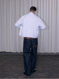 American Loose Straight Leg Jeans For Men