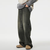 Men's American Retro Washed Jeans Men