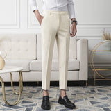 Men's Solid Color Loose Casual Pants