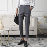 Men's Solid Color Loose Casual Pants
